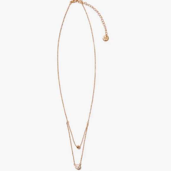 Double Layered Necklace - Picture 2 of 4